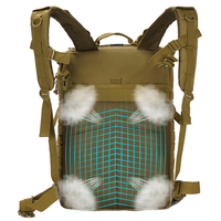 Sac à dos tactique SIVI à faible MOQ, 45L, poche Molle, sac d'assaut, sac à dos tactique de camping, sac à dos de randonnée OEM