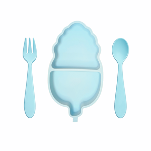 Plato de Silicona con Diseño de Maíz para Bebés, Vajilla Infantil Resistente y No Tóxica - Product Image 4