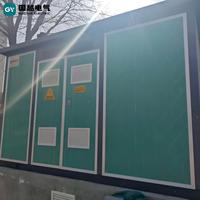 Nouvelle Poste de Transformation Compacte Extérieure Henan pour la Transmission Électrique, Kiosque Électrique Mobile en Acier 100kVA 600kVA 11kV 33kV
