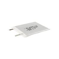Batterie Lipo ultra-fine personnalisable 0,8 mm UFX082835 28 mAh 3,7 V, cellule de poche, petite, MSDS, OEM, ODM, fabrication, rechargeable