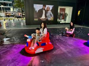 Rotation à 360 degrés voitures à conduire jouets à la dérive voiture à bulles partagée adulte dérive blanche enfants autos tamponneuses pour parc d'attractions - Product Image 6