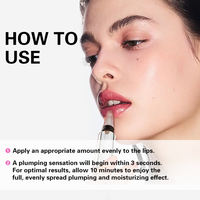 Gloss hydratant pour les lèvres T Advanced, effet repulpant, non gras, sérum raffermissant avec un volume instantané, amélioration du volume à long terme