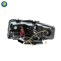 YU GUANG pour Audi A4 B6 2001-2004 Accessoires Auto Phare Projecteur LED Amélioré Angel Eyes Phare Avant