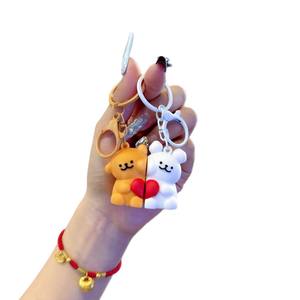 Lindo PVC línea magnética cachorro llavero atractivo Anime mochila colgante regalo perfecto para parejas <span class=keywords><strong>nunca</strong></span> te dejará - Product Image 5