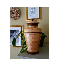 Urnas de cremación de madera para adultos, urna de cremación hecha a mano para cenizas, nuevos productos - Product Image 1