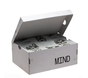 Nuevo Calzado Mind001 2026, Alta Calidad, Antideslizante, Resistente a Impactos, Sandalias Casuales, Color Gris Humo Claro, Mules Pregame - Product Image 1