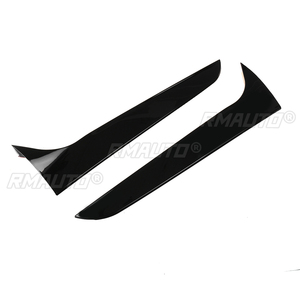 สปอยเลอร์ข้างกระจกหลังรถยนต์ 2 ชิ้น ปีกสปอยเลอร์ Canard Splitter สำหรับ Audi A4 B8 Allroad Avant 2009-2016 - Product Image 3