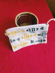 Bolsa de Arroz Rectangular Ecológica con Estilo Urbano Simple, Asas de Rafia para Uso Diario, Natural, al por Mayor - Product Image 3