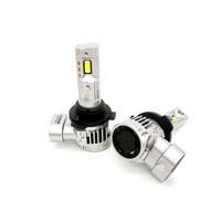 Kit d'ampoules LED Q66 Super Lumineuses 9000LM 90W pour Phares de Voiture H1 H3 H7 H4, Sans Erreur Canbus, Lumière Blanche 6500K