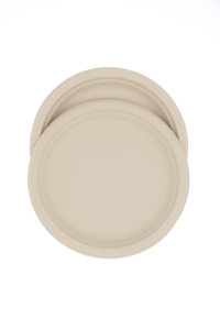 צלחת נייר פנויה צלחת 5/7/9/10 אינץ 'צלחת עוגה עבה ביודלה. - Product Image 6