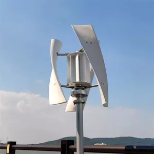 ציר אנכי רוח טורבינה 0.5kw 1kw 2kw 3kw 5kw 10kw 50kw מגנט קבוע גנרטור ציר אנכי רוח טורבינה