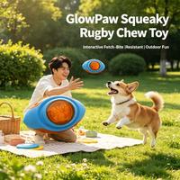 Jouet pour chien TPR durable et interactif pour soulager l'anxiété, jeu de tirette pour l'intérieur et l'extérieur