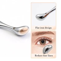 Bâton de massage des yeux à double extrémité en alliage de zinc - Outil Gua Sha pour points de pression