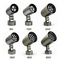 Projecteur LED extérieur IP65, éclairage de jardin, lampe décorative, 24W 36W 48W, éclairage paysager super lumineux, projecteur COB