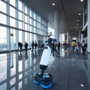 เครื่องขัดพื้นแบบนั่งขับ 24V ราคาโรงงาน พร้อมถังน้ำยา 85 ลิตร และถังน้ำเสีย 90 ลิตร - Product Image 5