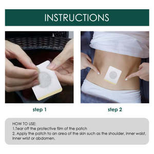 Patch Ventre à l'Armoise du Sud, Herbes pour le Modelage du Corps, pour l'Humidification des Intestins et les Soins Gastro-intestinaux, Effet Minceur - Product Image 4