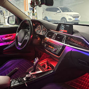 Lumière de console LED TMPRO <span class=keywords><strong>ciel</strong></span> étoilé pour <span class=keywords><strong>BMW</strong></span> Série 3 F30 F31 F34 F36 2013-2019, lampe d'ambiance décorative intérieure - Product Image 2