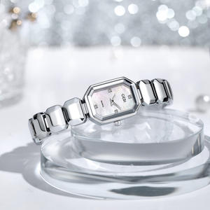 Reloj de Pulsera de Cuarzo para Mujer, Moderno, con Correa de Acero, Elegante, Versátil, Resistente al Agua - Product Image 3