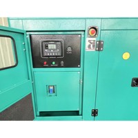 Générateur diesel silencieux triphasé 150 KVA 120KW à châssis ouvert, démarrage automatique, démarrage à distance