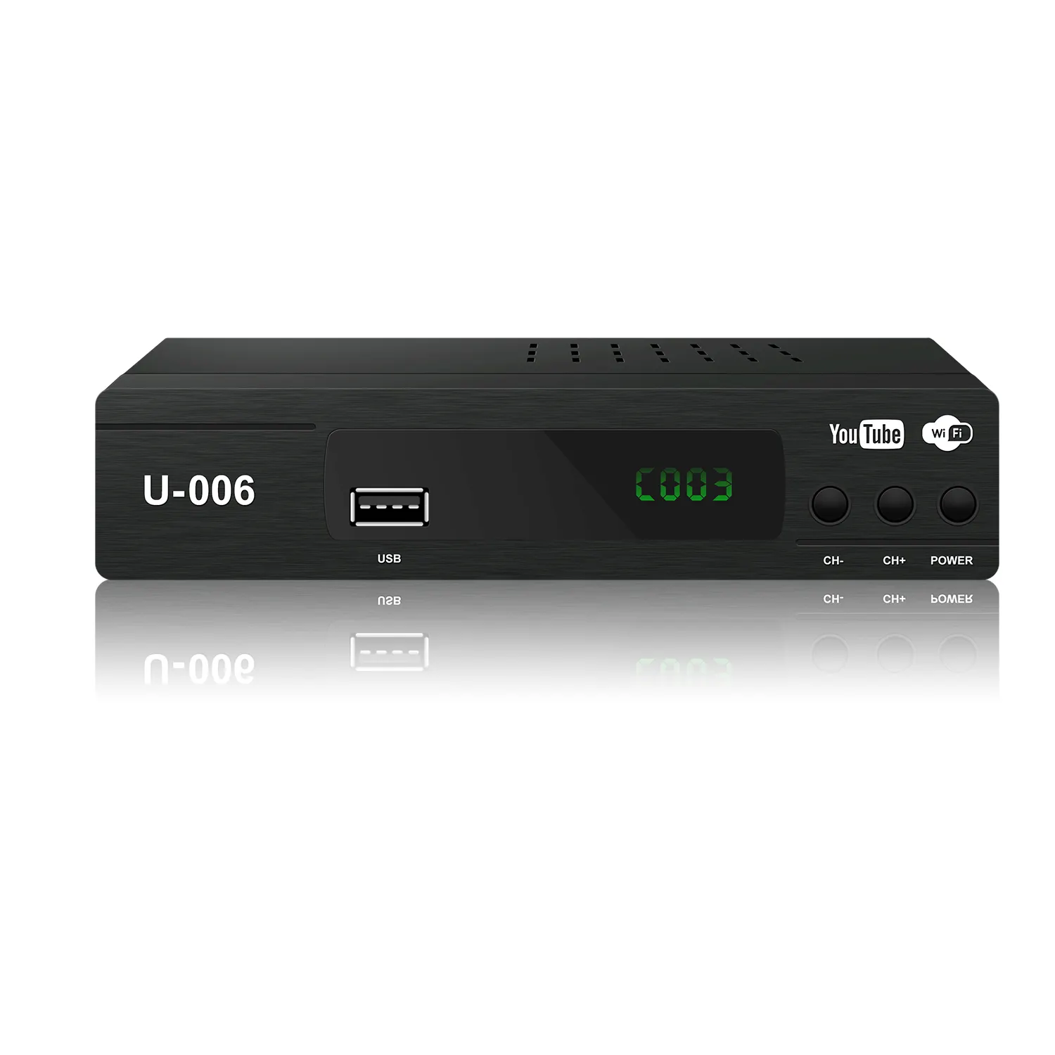 USB 2.0 עבור PVR,TIMESHIFT, תוכנת שדרוג וקבצי מדיה השמעת ISDB-T ממיר FHD 1080P MPEG4 H.264 מפענח ממיר