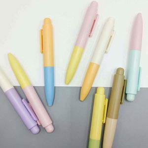 Mini Pocket Gel <b>Pens</b> Black Ink Cute <b>Retractable</b> Short Small <b>Pen</b> Stationery Teachers Students School Office Supplies Party Gifts - Product Image 1