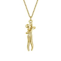 Collier pendentif tendance minimaliste RFJEWEL, bijoux d'amour pour la famille et les amoureux