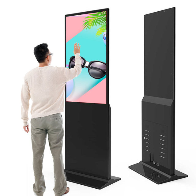 VETO 43-Inch Androids Floor Standing LCD Display for Indoor Retail Store Advertising Digital Signage Playing