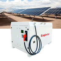 Mini station-service mobile 5000L pour essence – Distributeur d'essence manuel ou à panneaux solaires