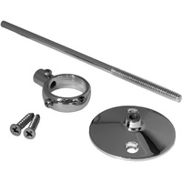Matériau Tringle à rideaux de douche d'angle en acier inoxydable avec support au plafond Finition chromée