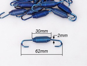 Resorte de tensión para motocicleta, accesorio sin costuras de 2,5mm - Product Image 6