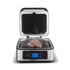 Grill Panini Press Led Touch Screen Hotpot elettrico senza fumo e Bbq Bruno Grill Steak Master Grill padelle elettriche - Product Image 6