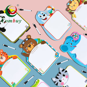 Tableros de escritura borrables para niños de dibujos animados educativos con bolígrafo - Product Image 1