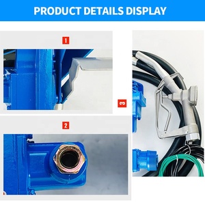 Pompe de transfert de carburant à haut débit 12V DC avec buse de pompe à carburant pour essence, <span class=keywords><strong>diesel</strong></span>, kérosène, spiritueux minéraux et autres carburants similaires - Product Image 4