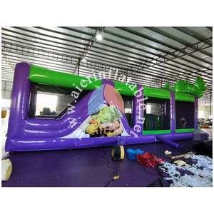 <span class=keywords><strong>Maison</strong></span> gonflable de rebond d'obstacle d'usine de parcours d'obstacle géant gonflable commercial de Shrek à vendre - Product Image 3