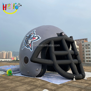 Tunnel de sport gonflable géant pour l'extérieur, populaire, pour jouer au <span class=keywords><strong>football</strong></span> américain, <span class=keywords><strong>casque</strong></span> personnalisé - Product Image 6