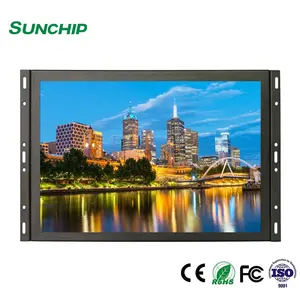 Open-Frame-Flachbildschirm-Multi-Touch-Displays 10 "12" 15 "17" 19 "industrieller Touch-Monitor für Schrank