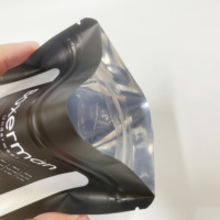 Sachet Doypack en plastique imprimé numériquement avec fermeture zip en feuille d'aluminium pour sous-vêtements (boxers, slips, culottes)