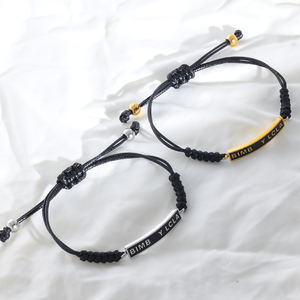 Pulsera de Letras <span class=keywords><strong>TOUS</strong></span> Encantadora de Alta Calidad a la Moda, Pulsera Sencilla Ajustable, Accesorio de Joyería de Moda para Mujer - Product Image 3