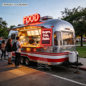 Remorque de service mobile légère et robuste en panneaux composites pour cuisine, homologuée DOT CE VIN, à faible consommation de carburant - Product Image 5