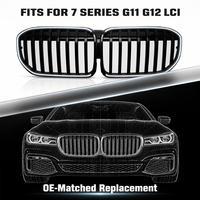 Grille de pare-chocs LED Aggressive Evolution à effet lumineux pour BMW Série 7 GT G11 G12 LCI Facelift Look ABS – Vente en gros