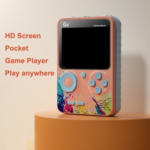 Consola Portátil Retro, Pantalla de 3.0 Pulgadas, G5, 500 Juegos en 1, Batería de 1000 mAh, Dos Jugadores, Soporte para Mandos, Regalo para Niños, Compacta - Product Image 3