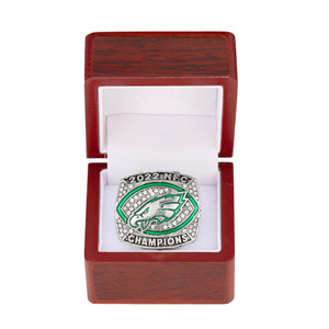 Anello del Campionato <span class=keywords><strong>NFL</strong></span> <span class=keywords><strong>2022</strong></span> Philadelphia Eagles NFC, Bestseller Transfrontaliero, Anello da Uomo Philadelphia HURTS, Produttore - Product Image 4