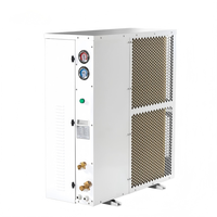 Grille de protection alvéolée anti-corrosion pour unité de condensation de réfrigération à deux ventilateurs de supermarché