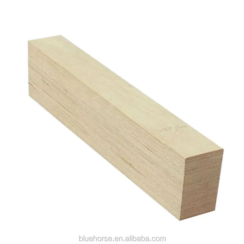 Madera contrachapada LVL de pino/álamo blanco de buena calidad para embalaje de palés