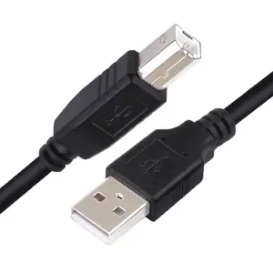 고품질 1M 데이터 충전 USB B 남성 USB 2.0 남성 프린터 스캐너 코드 케이블