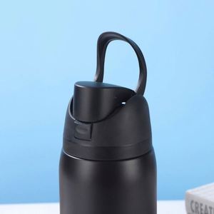 Gourde isotherme en acier inoxydable mince de 32 oz, anti-fuite, isolation thermique 6-12 heures, réutilisable, pour le sport et le thé, promotionnelle - Product Image 2