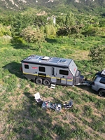 Assez grand espace de stockage 4X4 caravaning électrique RV camping-car caravane remorques remorque terrestre pour l'extérieur
