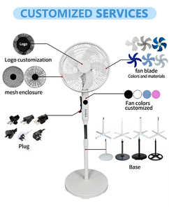 <span class=keywords><strong>พัดลม</strong></span>ไฟฟ้าตั้งพื้น16นิ้วสีขาวและดำรีโมทคอนโทรลอัจฉริยะสั่งทำได้ตามที่ต้องการ - Product Image 2