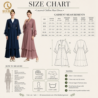 Abaya Ouverte Élégante de Dubaï, Fabrication OEM, Vente en Gros, Personnalisée, Faite à la Main, Modeste, Respirante, en Polyester, Mode Musulmane pour Femmes, Spécial Aïd et Ramadan