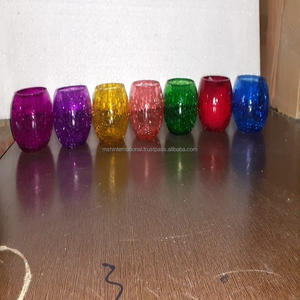 Bougeoir votif en verre suspendu, sans couvercle pour décoration festive et d'ambiance de la maison, offre spéciale 2021 - Product Image 1